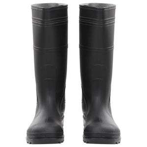 vidaXL Gummistiefel Schwarz Größe 45 PVC