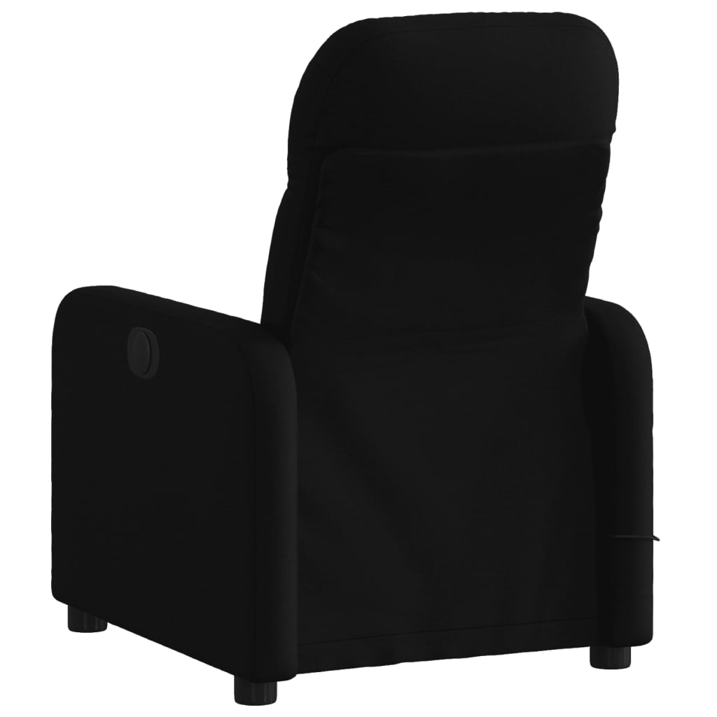 vidaXL Massagesessel Schwarz Stoff