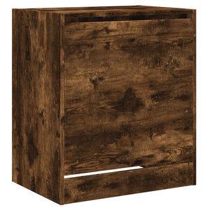 vidaXL Schuhschrank Räuchereiche 60x42x69 cm Holzwerkstoff