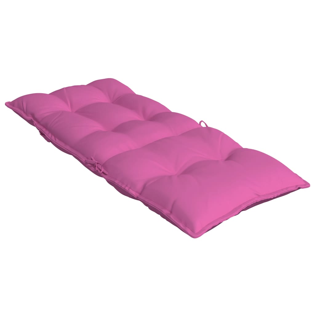 vidaXL Hochlehner-Auflagen 4 Stk. Rosa Oxford-Gewebe