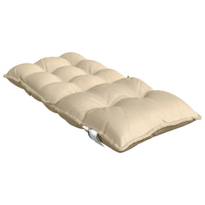 vidaXL Niedriglehner-Auflagen 6 Stk. Beige Oxford-Gewebe