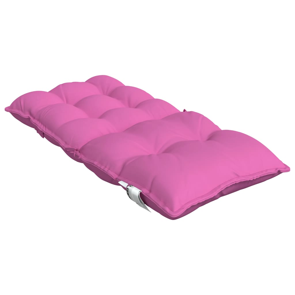 vidaXL Niedriglehner-Auflagen 4 Stk. Rosa Oxford-Gewebe