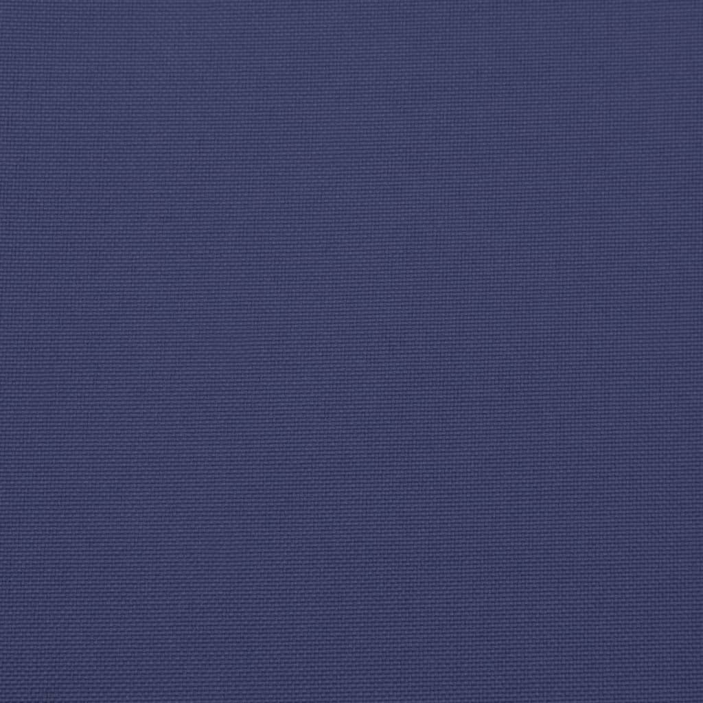 vidaXL Palettenkissen Marineblau 120x40x12 cm Stoff