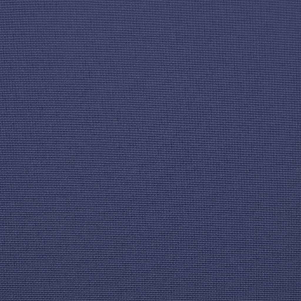 vidaXL Palettenkissen Marineblau 60x61,5x10 cm Stoff