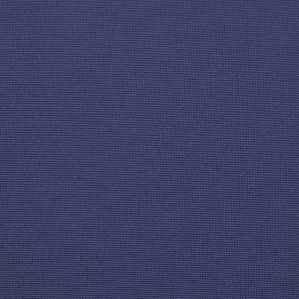 vidaXL Palettenkissen 4 Stk. Marineblau 40x40x3 cm Oxford-Gewebe