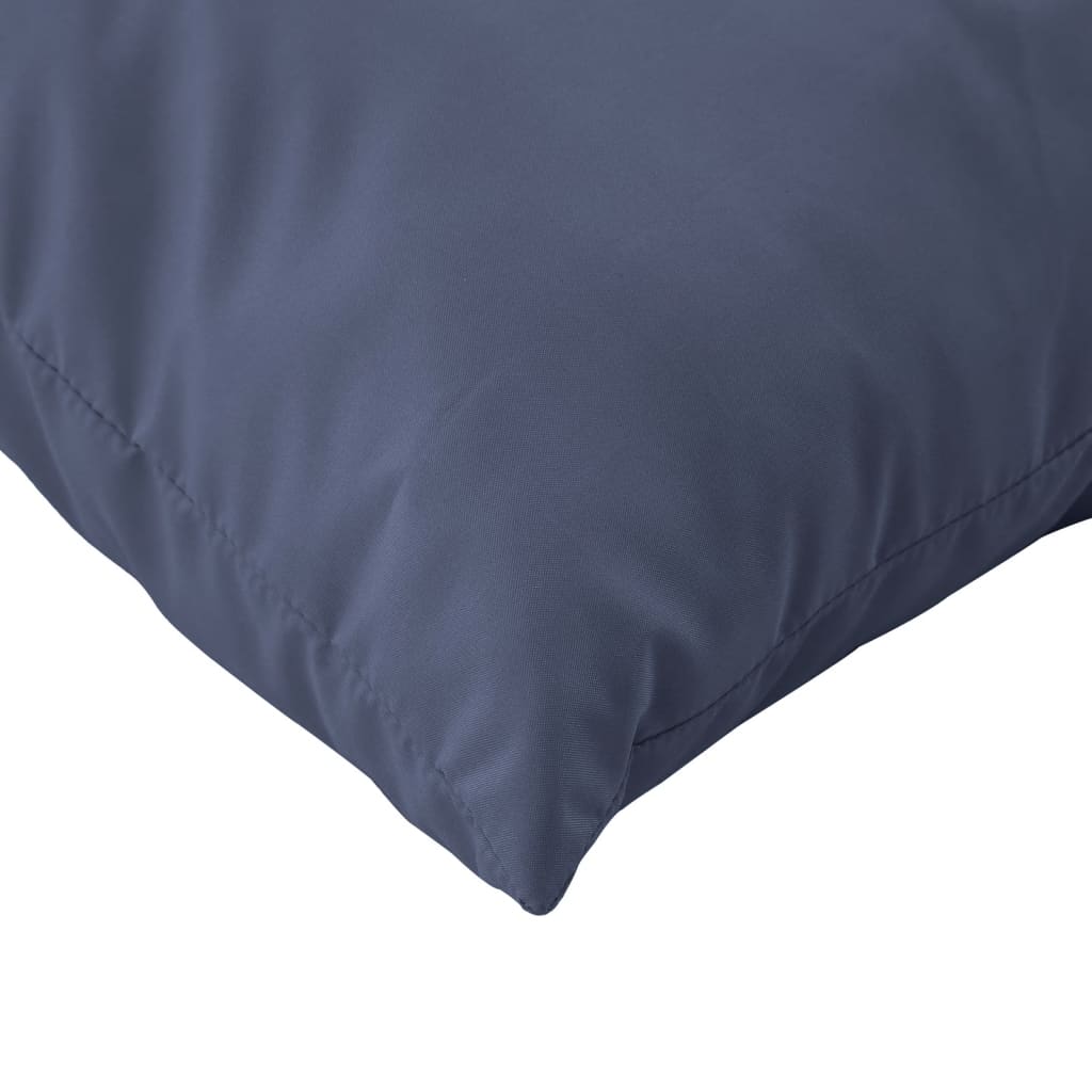 vidaXL Palettenkissen 3 Stk. Marineblau Oxford-Gewebe