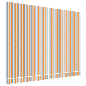 vidaXL Markisenbespannung Mehrfarbig Gestreift 3,5x2,5 m