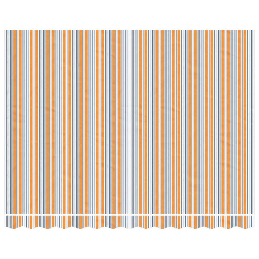 vidaXL Markisenbespannung Mehrfarbig Gestreift 3,5x2,5 m