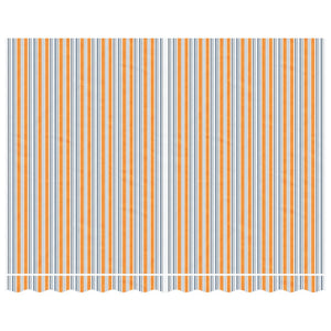 vidaXL Markisenbespannung Mehrfarbig Gestreift 3,5x2,5 m