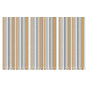 vidaXL Markisenbespannung Mehrfarbig Gestreift 6x3,5 m