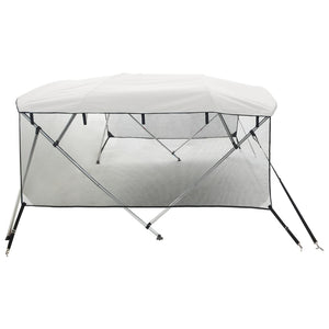 vidaXL 3-Bow Bimini-Top mit Mesh-Seitenteilen 183x(170-182)x137 cm