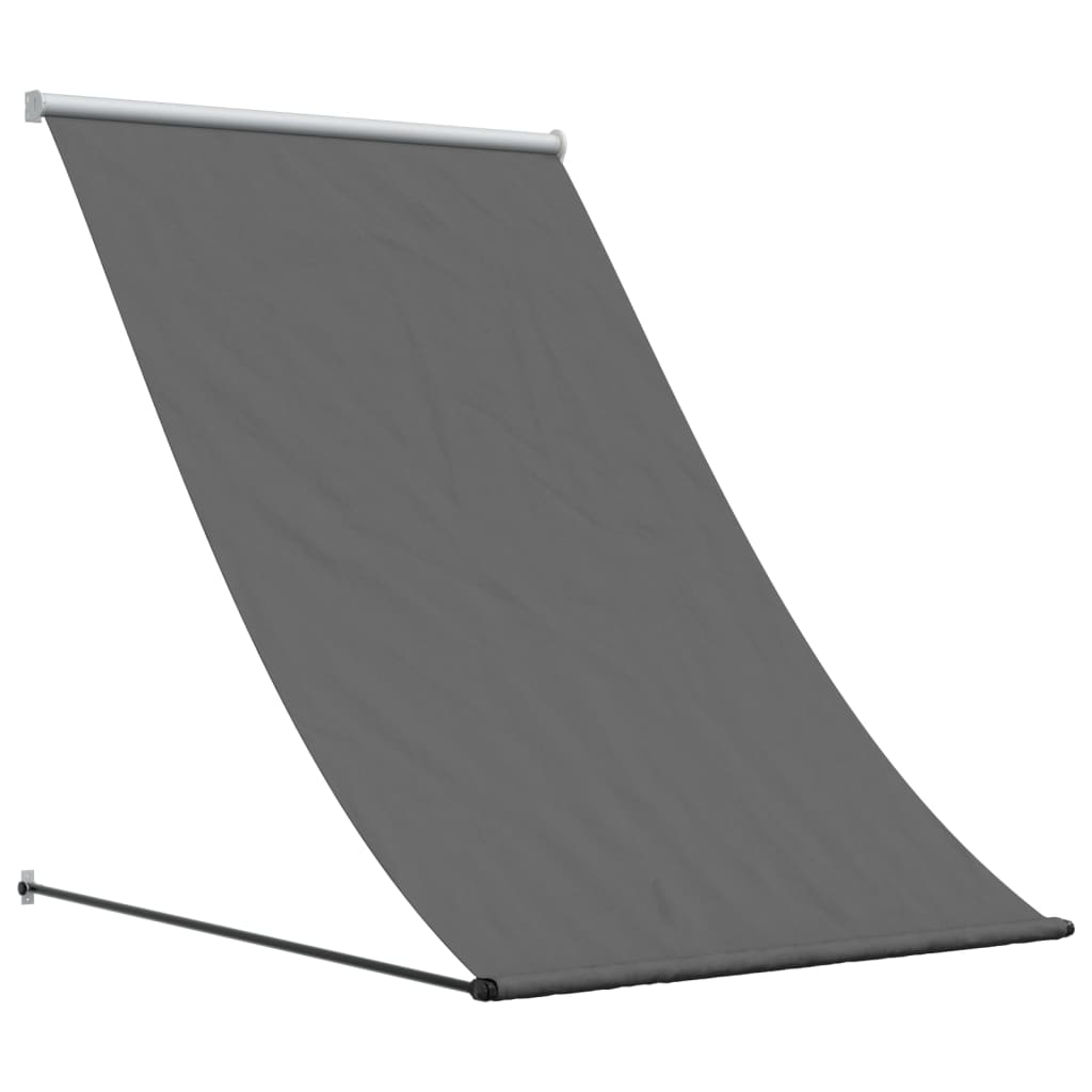 vidaXL Markise Einziehbar Anthrazit 100x150 cm Stoff und Stahl