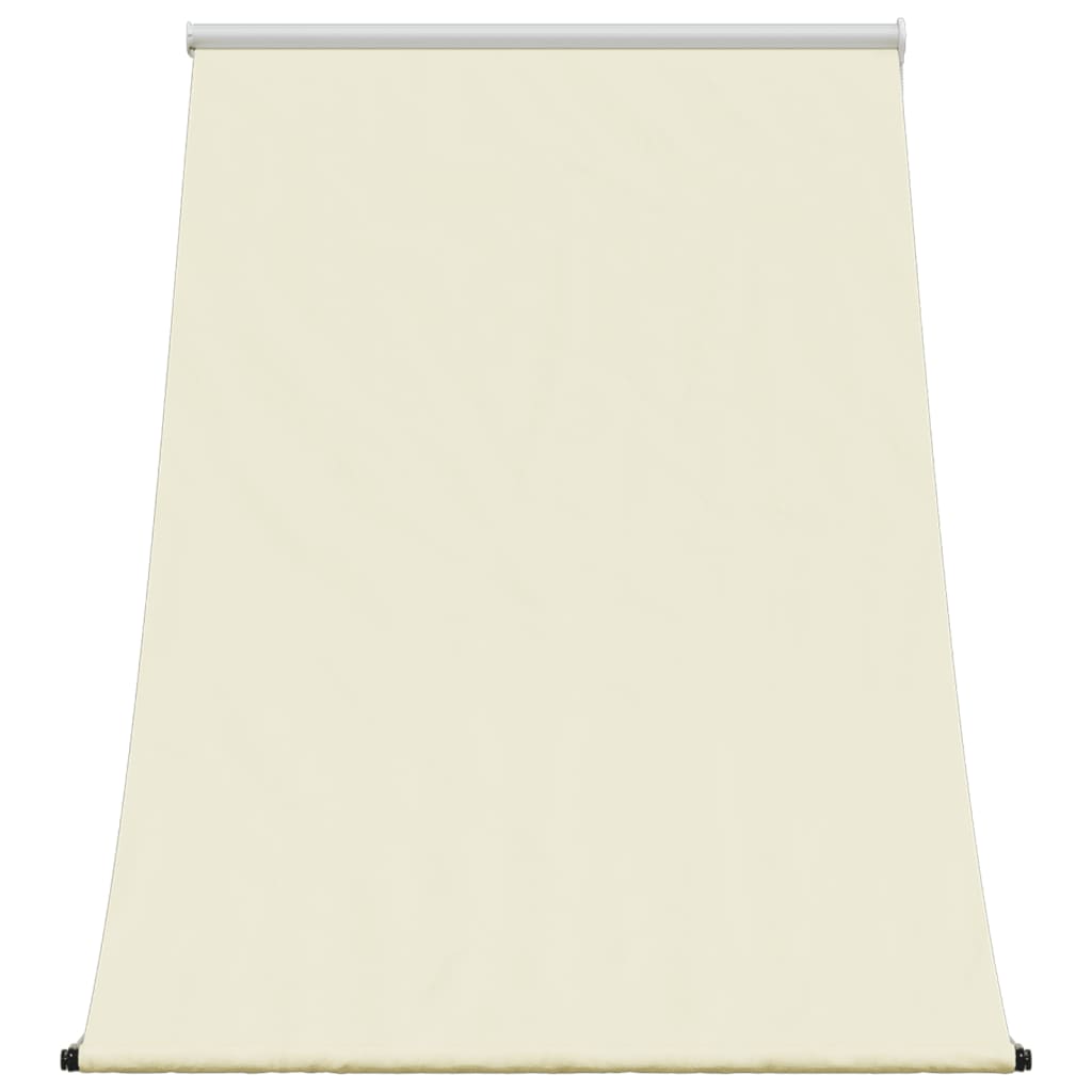 vidaXL Markise Einziehbar Creme 150x150 cm Stoff und Stahl