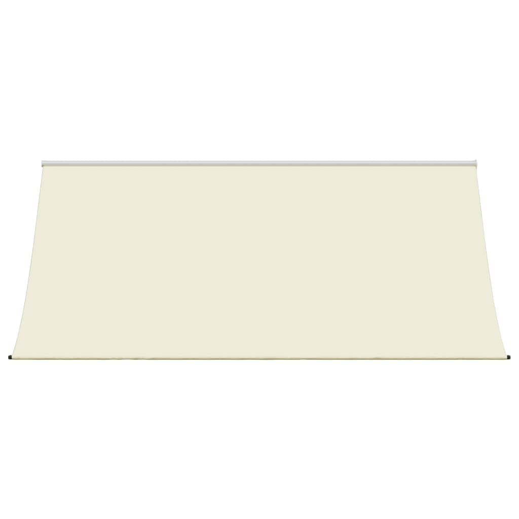 vidaXL Markise Einziehbar Creme 300x150 cm Stoff und Stahl