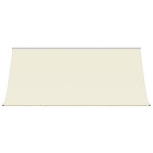 vidaXL Markise Einziehbar Creme 300x150 cm Stoff und Stahl