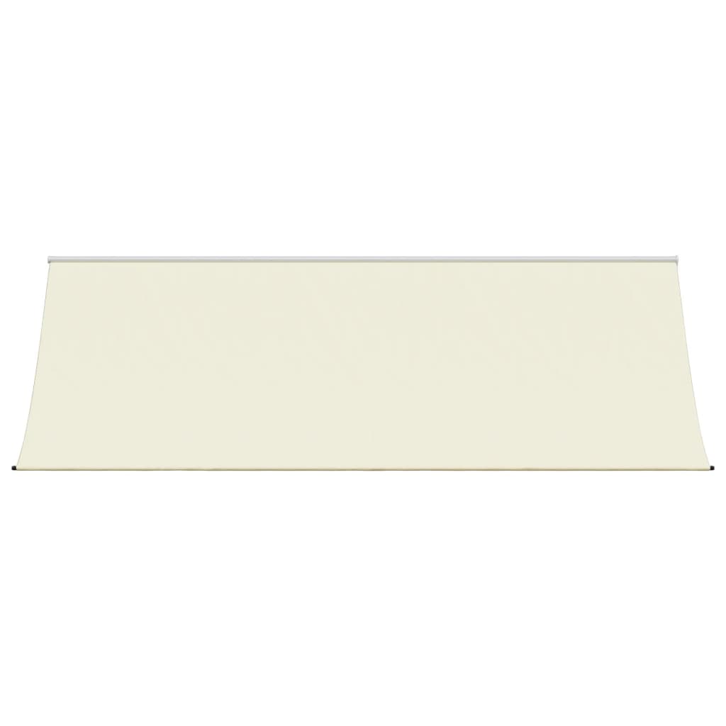 vidaXL Markise Einziehbar Creme 400x150 cm Stoff und Stahl