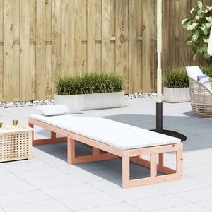 vidaXL 2-in-1 Gartensofa Verlängerbar Massivholz Douglasie