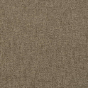 vidaXL Hochlehner-Auflagen 2 Stk. Melange Taupe 120x50x7 cm Stoff