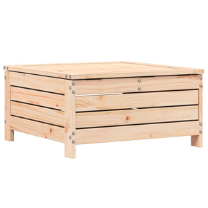 vidaXL Gartenhocker 62x63,5x32 cm Massivholz Kiefer