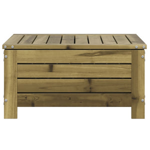 vidaXL Gartenhocker 62x63,5x32 cm Kiefernholz Imprägniert