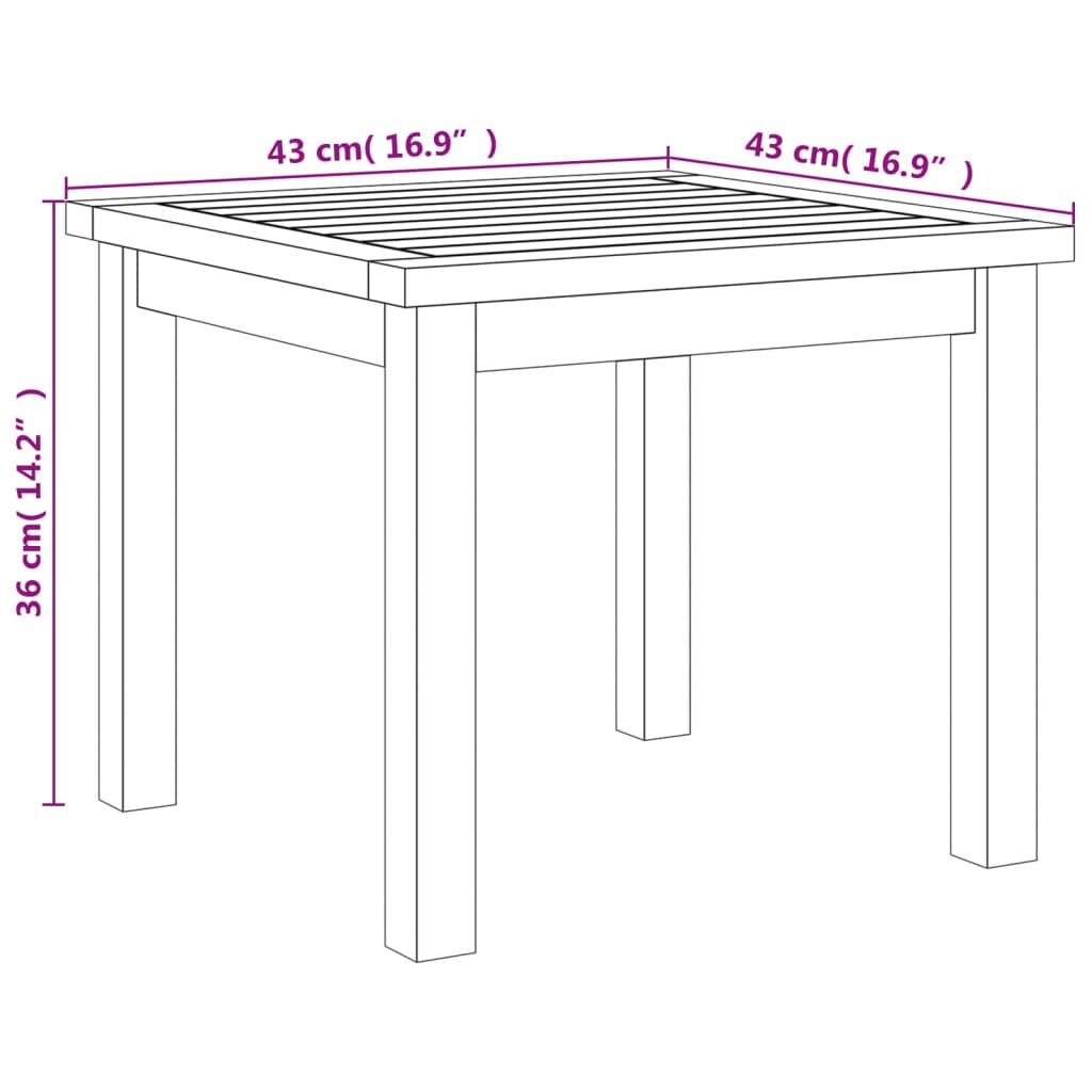 vidaXL 3-tlg. Bistro-Set Grau Poly Rattan und Akazienholz