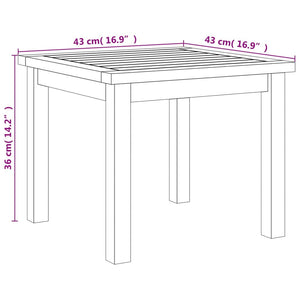 vidaXL 3-tlg. Bistro-Set Grau Poly Rattan und Akazienholz