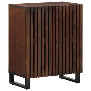 vidaXL Sideboard Braun 60x34x75 cm Massivholz Mango