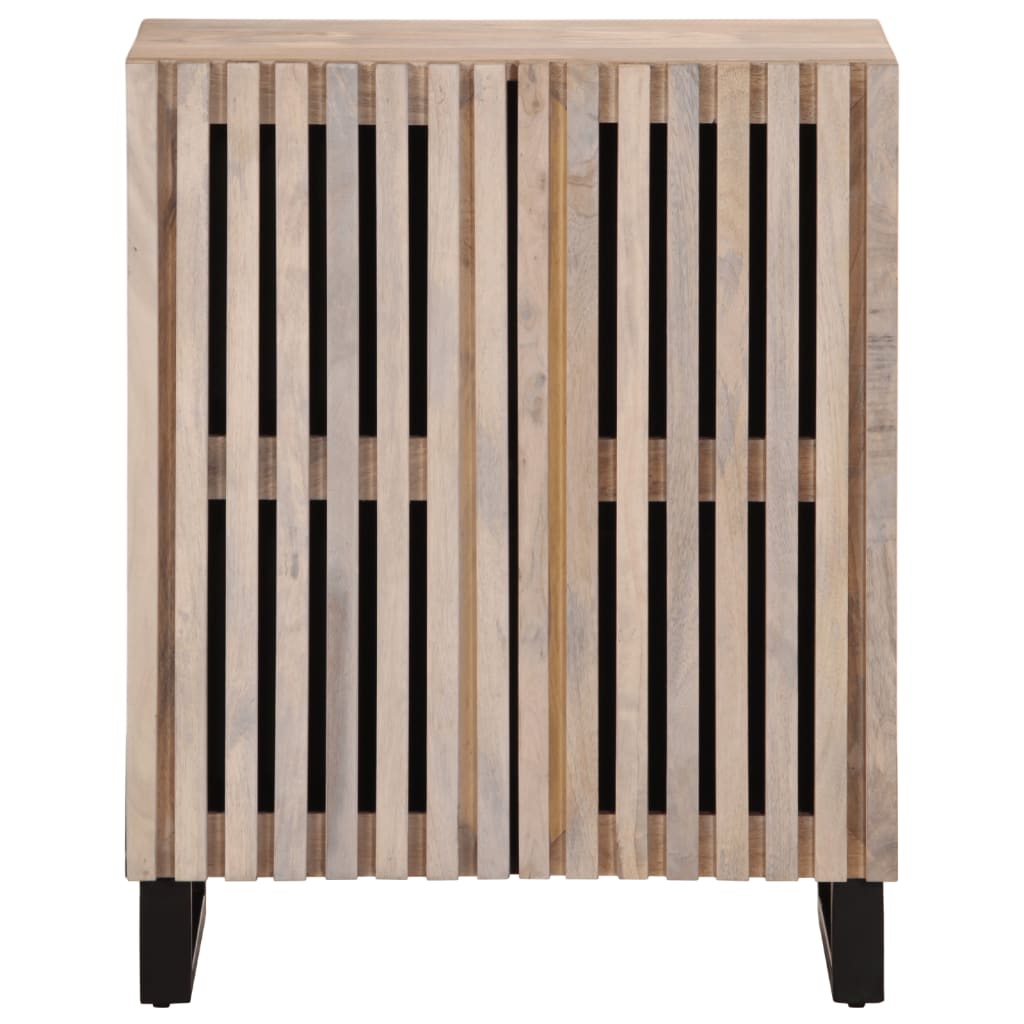 vidaXL Sideboard 60x34x75 cm Massivholz Mango