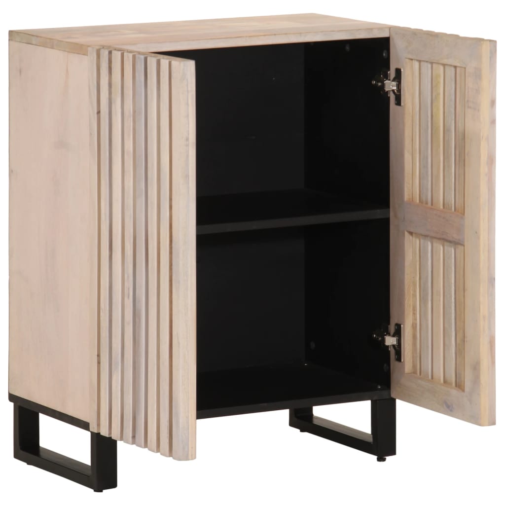 vidaXL Sideboard 60x34x75 cm Massivholz Mango