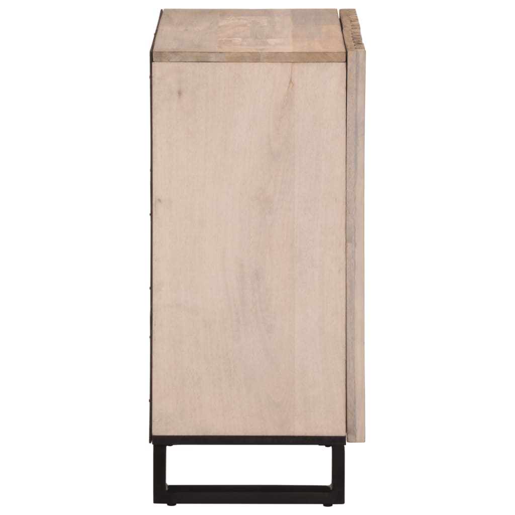 vidaXL Sideboard 60x34x75 cm Massivholz Mango