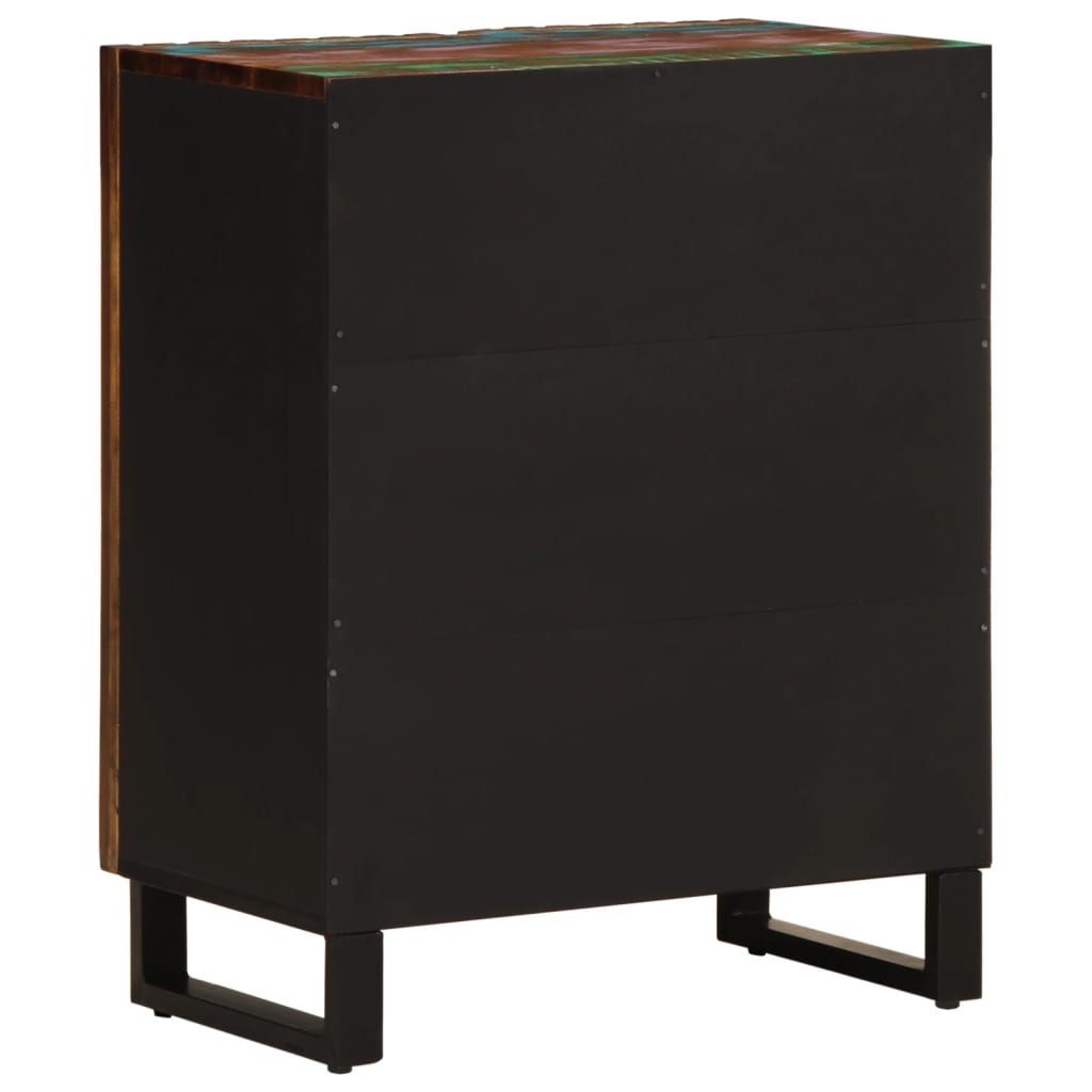 vidaXL Sideboard 60x34x75 cm Massivholz Akazie