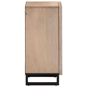 vidaXL Sideboard 40x34x75 cm Massivholz Mango