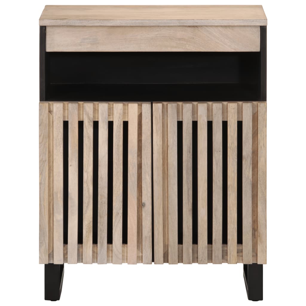 vidaXL Sideboard 60x34x75 cm Massivholz Mango