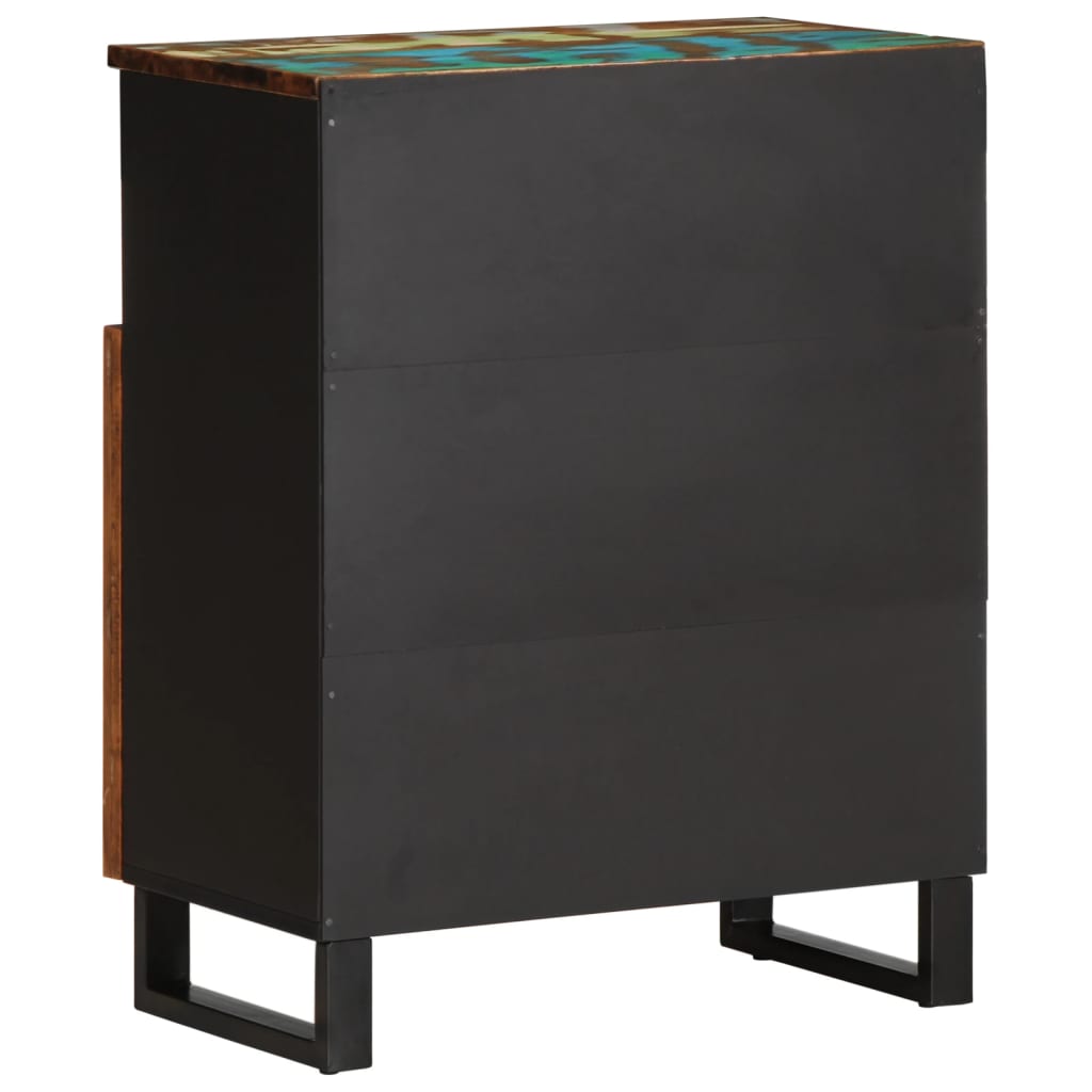 vidaXL Sideboard 60x34x75 cm Massivholz Akazie