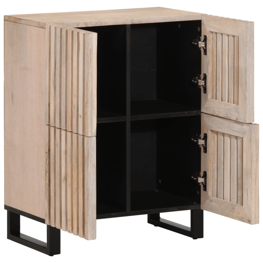 vidaXL Sideboard 60x34x75 cm Massivholz Mango