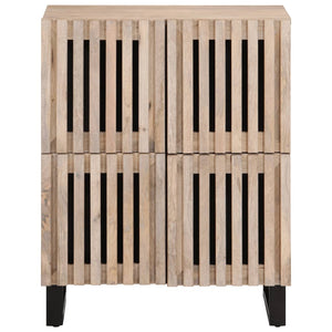 vidaXL Sideboard 60x34x75 cm Massivholz Mango