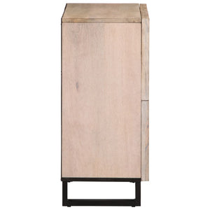 vidaXL Sideboard 60x34x75 cm Massivholz Mango