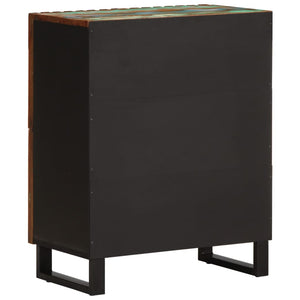 vidaXL Sideboard 60x34x75 cm Massivholz Akazie