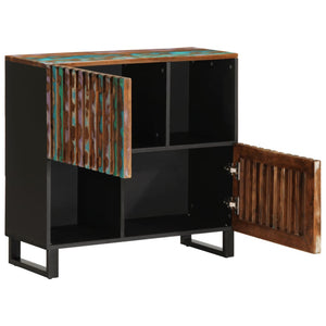 vidaXL Sideboard 80x34x75 cm Massivholz Akazie