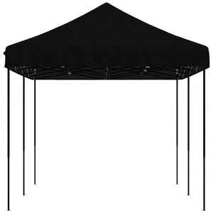 Partyzelt Faltbar Pop-Up Schwarz 580x292x315 cm