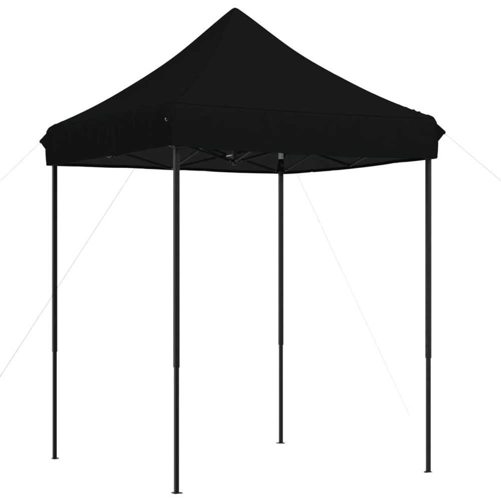 Partyzelt Faltbar Pop-Up Schwarz 200x200x306 cm Stilecasa