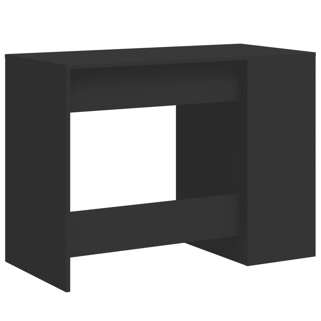 vidaXL Schreibtisch Schwarz 102x50x75 cm Holzwerkstoff