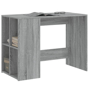 vidaXL Schreibtisch Grau Sonoma 102x50x75 cm Holzwerkstoff