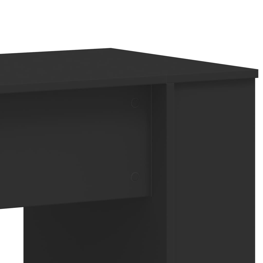 vidaXL Schreibtisch Schwarz 140x50x75 cm Holzwerkstoff