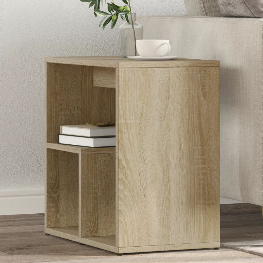 Beistelltisch Sonoma-Eiche 50x30x50 cm Holzwerkstoff Stilecasa