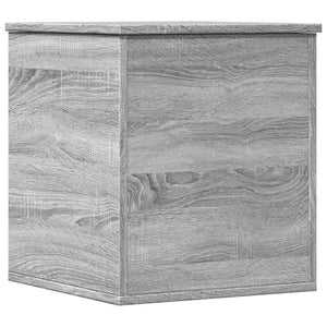 vidaXL Truhe Grau Sonoma 40x42x46 cm Holzwerkstoff