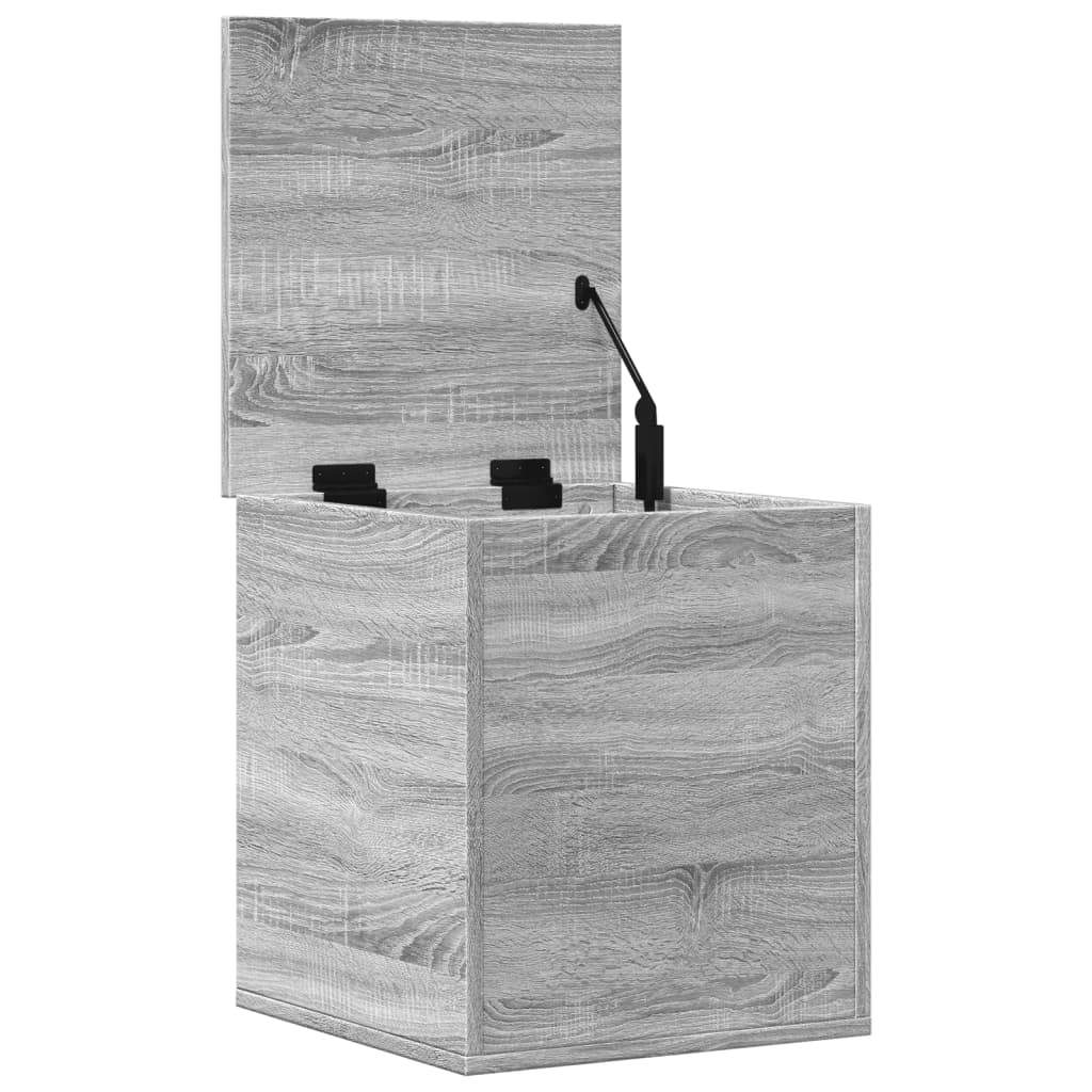 vidaXL Truhe Grau Sonoma 40x42x46 cm Holzwerkstoff