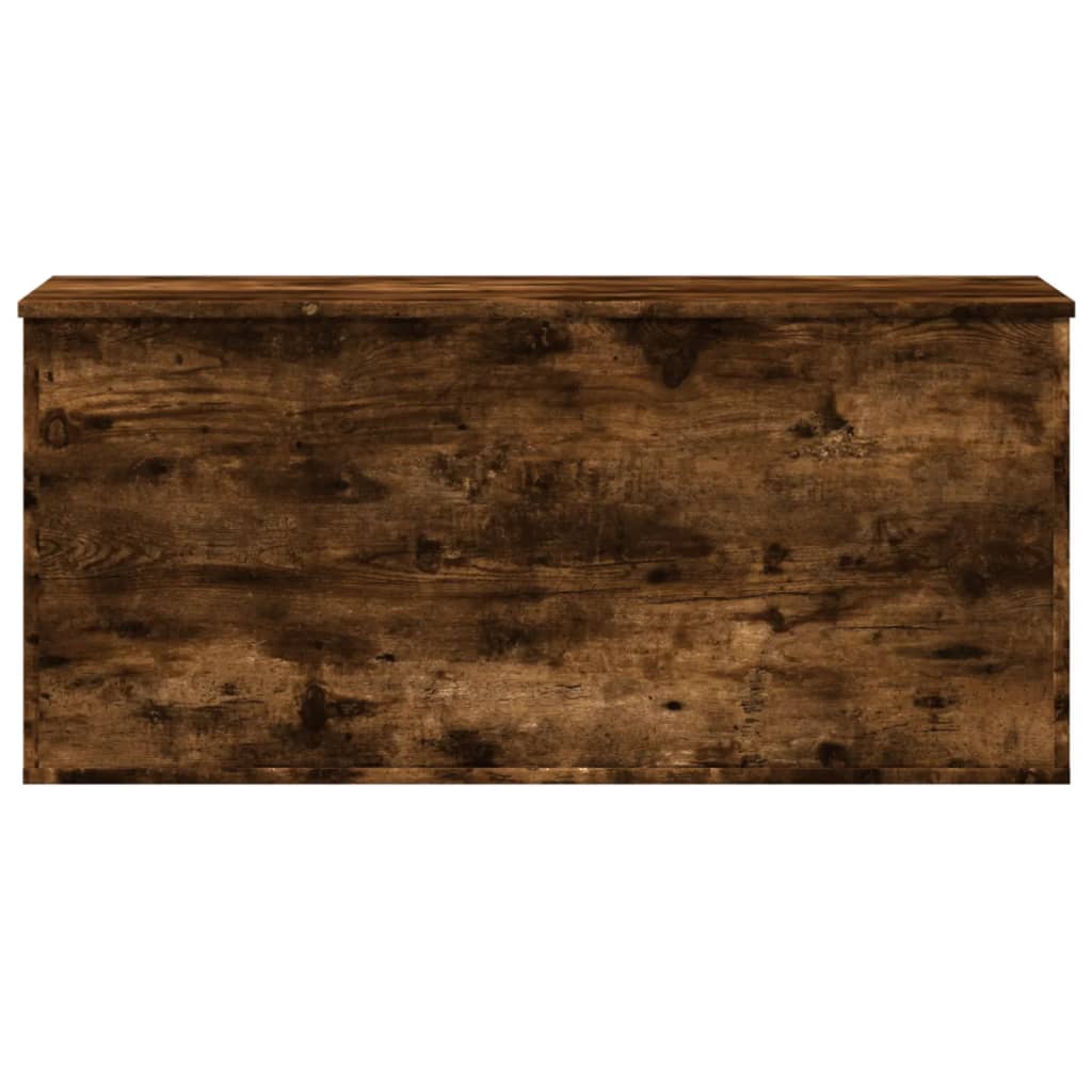 vidaXL Truhe Räuchereiche 100x42x46 cm Holzwerkstoff