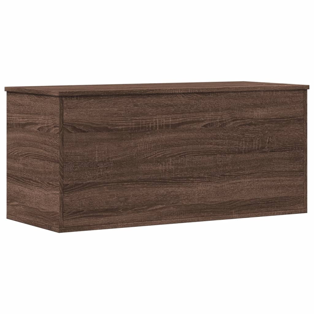 vidaXL Truhe Braun Eichen-Optik 100x42x46 cm Holzwerkstoff