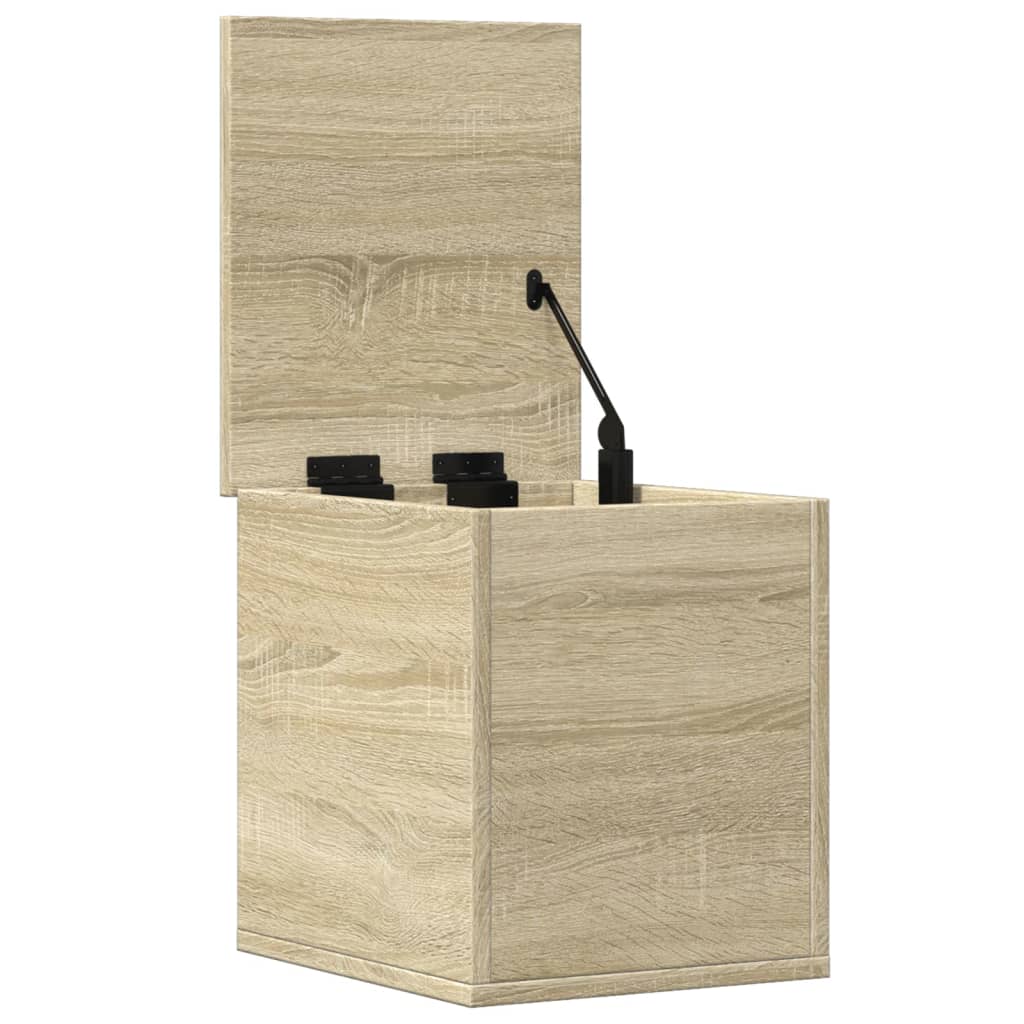 vidaXL Truhe Sonoma-Eiche 30x35x35 cm Holzwerkstoff